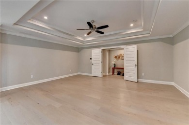 Welcome to this stunning, nearly-new home situated on the 9th on Echelon Golf Club in Georgia - for sale on GolfHomes.com, golf home, golf lot