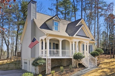 This Qaint Cottage Sits on a Private Wooded Corner Lot Making it on The Highlands Course at Lake Arrowhead in Georgia - for sale on GolfHomes.com, golf home, golf lot
