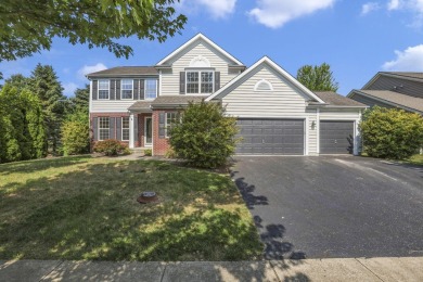 Nestled in a highly sought after golf course community within on Scioto Reserve Golf and Athletic Club in Ohio - for sale on GolfHomes.com, golf home, golf lot