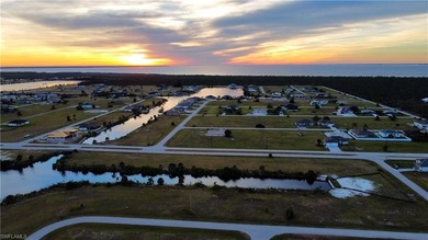 Highly desirable waterfront southern exposure .30 acre level lot on Burnt Store Golf Club in Florida - for sale on GolfHomes.com, golf home, golf lot