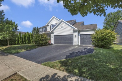 Nestled in a highly sought after golf course community within on Scioto Reserve Golf and Athletic Club in Ohio - for sale on GolfHomes.com, golf home, golf lot