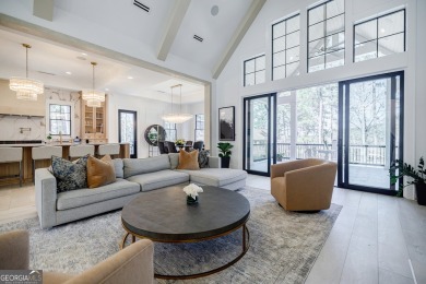 This meticulous custom golf residence is impeccably built with on Reynolds Lake Oconee - The Oconee in Georgia - for sale on GolfHomes.com, golf home, golf lot