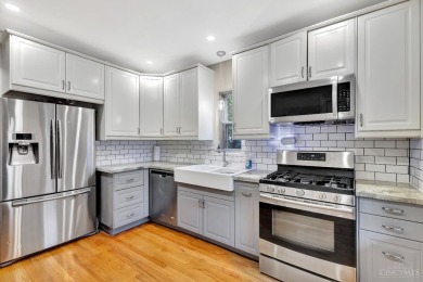 Beautifully updated and move-in ready 3 bedroom Cape Cod set on Hyde Park Golf and Country Club in Ohio - for sale on GolfHomes.com, golf home, golf lot
