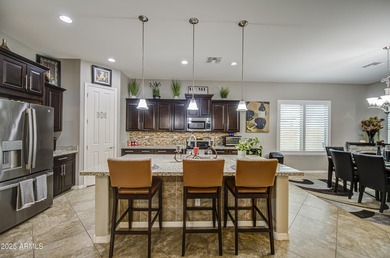 Beautiful SOLAR OWNED home has unobstructed golf course views on Palm Valley Golf Club  in Arizona - for sale on GolfHomes.com, golf home, golf lot