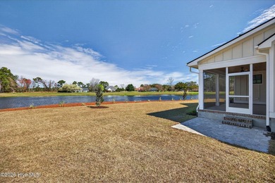 Move in ready New Construction Modern Farmhouse on one of the on Lockwood Folly Country Club in North Carolina - for sale on GolfHomes.com, golf home, golf lot