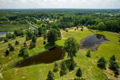 123+ Acres with a Lake, 2 Pole Barns, a Club House & a 2 on Arcadia Hills Golf Course in Michigan - for sale on GolfHomes.com, golf home, golf lot