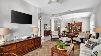 Perfectly positioned on the 12th tee of the south golf course in on Plantation Bay Golf and Country Club in Florida - for sale on GolfHomes.com, golf home, golf lot