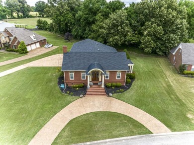 Executive Style Home Built for Entertaining with Golf Course on Covington Country Club in Tennessee - for sale on GolfHomes.com, golf home, golf lot