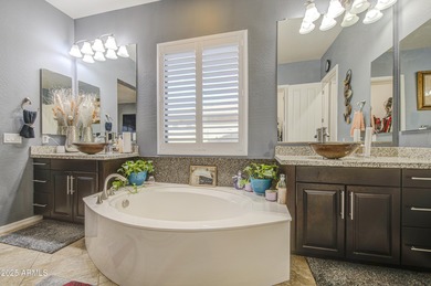 Beautiful SOLAR OWNED home has unobstructed golf course views on Palm Valley Golf Club  in Arizona - for sale on GolfHomes.com, golf home, golf lot