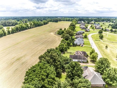 Executive Style Home Built for Entertaining with Golf Course on Covington Country Club in Tennessee - for sale on GolfHomes.com, golf home, golf lot