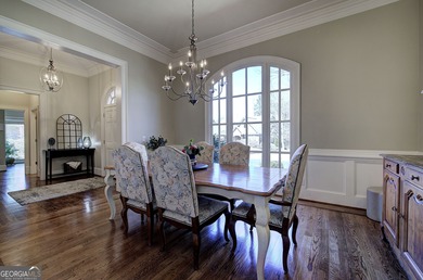 Custom Luxury Home, Gated Community with Spectacular Views and on Marietta Country Club in Georgia - for sale on GolfHomes.com, golf home, golf lot