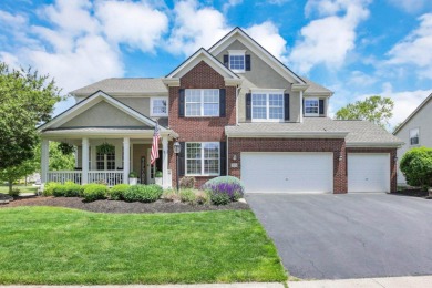 Beautiful home situated on a large oversized corner lot over on Kinsale Golf and Fitness Club in Ohio - for sale on GolfHomes.com, golf home, golf lot