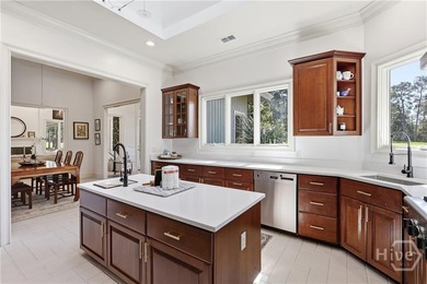 Nestled on the renovated Oakridge #1 fairway in The Landings on The Landings Club - Oakridge in Georgia - for sale on GolfHomes.com, golf home, golf lot