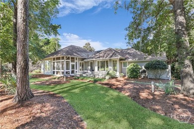 Nestled on the renovated Oakridge #1 fairway in The Landings on The Landings Club - Oakridge in Georgia - for sale on GolfHomes.com, golf home, golf lot