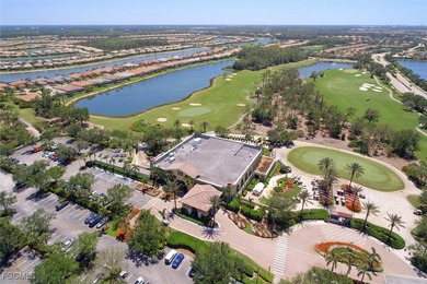 A watefront, single family detached, pool home in Trieste on Pelican Preserve Golf Club in Florida - for sale on GolfHomes.com, golf home, golf lot