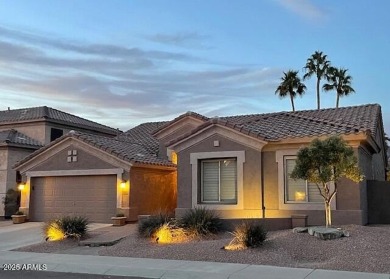 This immaculate 4 bed/2 bath SINGLE level home sits on private on Club West Golf Club in Arizona - for sale on GolfHomes.com, golf home, golf lot