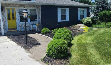 Enjoy the beautiful open views from this 3 bedroom, one and a on Coyote Creek Golf Club in Indiana - for sale on GolfHomes.com, golf home, golf lot