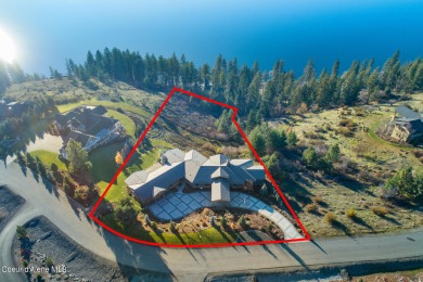 Soar with the eagles in this close-in stunning custom lake Coeur on Coeur D Alene Resort Golf Course in Idaho - for sale on GolfHomes.com, golf home, golf lot