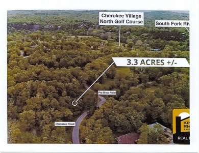 3.3 Acres in Prime Location! Always wanted to build your dream on Cherokee Village North Course in Arkansas - for sale on GolfHomes.com, golf home, golf lot