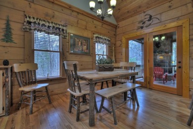 FURNISHED CABIN!!  Charming 3-Bedroom, 3-Bath Log Cabin in the on White Path Golf Club in Georgia - for sale on GolfHomes.com, golf home, golf lot