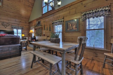 FURNISHED CABIN!!  Charming 3-Bedroom, 3-Bath Log Cabin in the on White Path Golf Club in Georgia - for sale on GolfHomes.com, golf home, golf lot