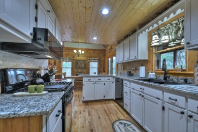 FURNISHED CABIN!!  Charming 3-Bedroom, 3-Bath Log Cabin in the on White Path Golf Club in Georgia - for sale on GolfHomes.com, golf home, golf lot