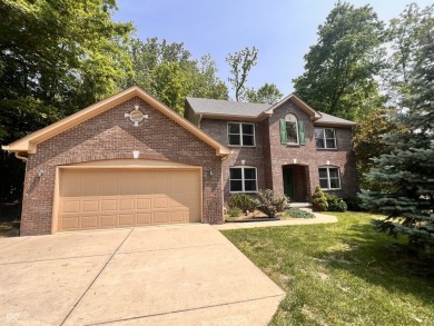 Welcome to this stunning two-story home nestled in one of the on Foxcliff Golf Club in Indiana - for sale on GolfHomes.com, golf home, golf lot