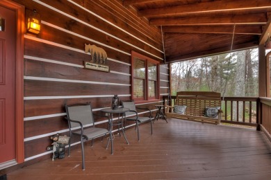 FURNISHED CABIN!!  Charming 3-Bedroom, 3-Bath Log Cabin in the on White Path Golf Club in Georgia - for sale on GolfHomes.com, golf home, golf lot