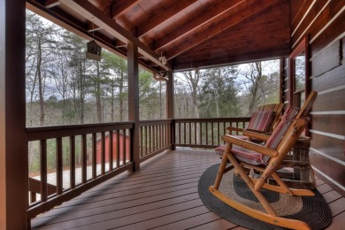 FURNISHED CABIN!!  Charming 3-Bedroom, 3-Bath Log Cabin in the on White Path Golf Club in Georgia - for sale on GolfHomes.com, golf home, golf lot