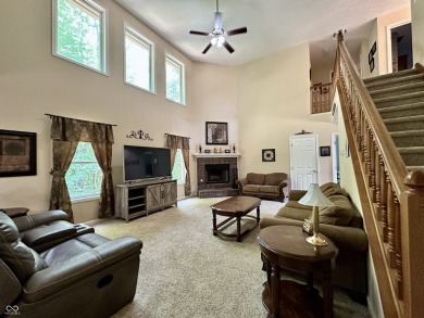 Welcome to this stunning two-story home nestled in one of the on Foxcliff Golf Club in Indiana - for sale on GolfHomes.com, golf home, golf lot