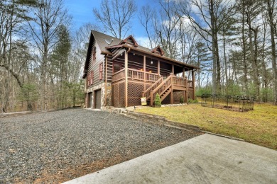 FURNISHED CABIN!!  Charming 3-Bedroom, 3-Bath Log Cabin in the on White Path Golf Club in Georgia - for sale on GolfHomes.com, golf home, golf lot