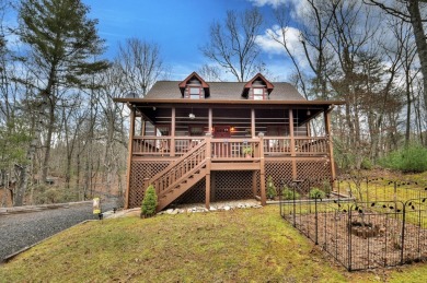 FURNISHED CABIN!!  Charming 3-Bedroom, 3-Bath Log Cabin in the on White Path Golf Club in Georgia - for sale on GolfHomes.com, golf home, golf lot