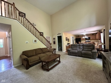 Welcome to this stunning two-story home nestled in one of the on Foxcliff Golf Club in Indiana - for sale on GolfHomes.com, golf home, golf lot