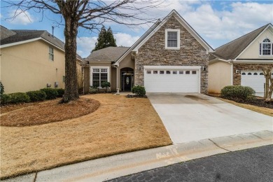 This stunning 3-bedroom, 3-bathroom, 1.5-story home is nestled on Eagles Landing Country Club in Georgia - for sale on GolfHomes.com, golf home, golf lot