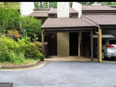 Remodeled Townhome Surrounded by Nature in Peachtree City on Canongate At Flat Creek Club in Georgia - for sale on GolfHomes.com, golf home, golf lot