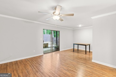 Remodeled Townhome Surrounded by Nature in Peachtree City on Canongate At Flat Creek Club in Georgia - for sale on GolfHomes.com, golf home, golf lot