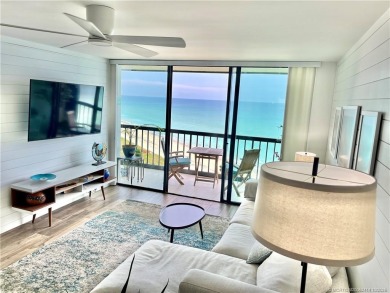 Welcome to your coastal retreat! This beautifully furnished on Island Dunes Country Club in Florida - for sale on GolfHomes.com, golf home, golf lot