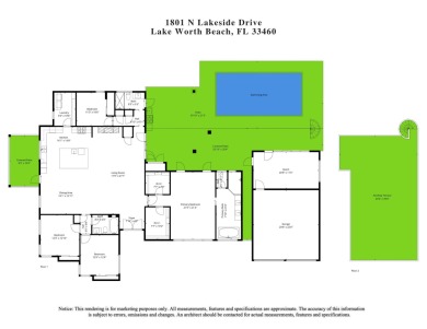 Welcome to a beautiful, newly built, modern home on one of Lake on Lake Worth Municipal Golf Course in Florida - for sale on GolfHomes.com, golf home, golf lot