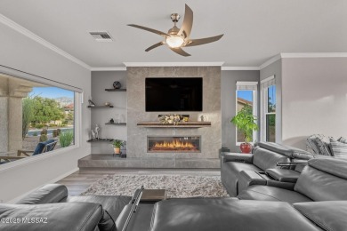 Nearly every detail of this Sun City Vistoso residence has been on The Views Golf Club in Arizona - for sale on GolfHomes.com, golf home, golf lot