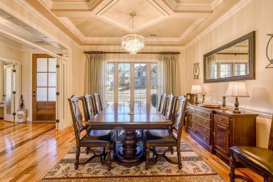 IMMACULATE custom-built 4 bedroom/3.5 bathroom home overlooking on Woodfin Ridge Golf Club in South Carolina - for sale on GolfHomes.com, golf home, golf lot