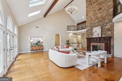 Tucked in Atlanta Country Club's quiet interior, this refreshed on Atlanta Country Club in Georgia - for sale on GolfHomes.com, golf home, golf lot