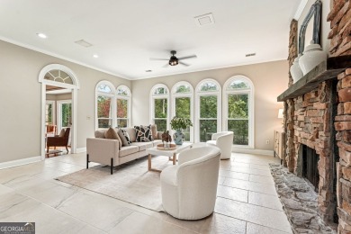 Tucked in Atlanta Country Club's quiet interior, this refreshed on Atlanta Country Club in Georgia - for sale on GolfHomes.com, golf home, golf lot