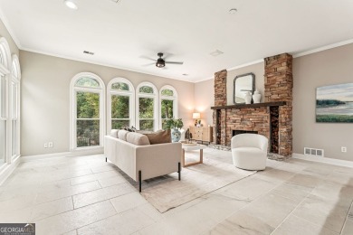 Tucked in Atlanta Country Club's quiet interior, this refreshed on Atlanta Country Club in Georgia - for sale on GolfHomes.com, golf home, golf lot