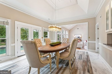 Tucked in Atlanta Country Club's quiet interior, this refreshed on Atlanta Country Club in Georgia - for sale on GolfHomes.com, golf home, golf lot