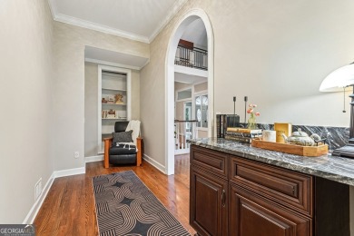 Tucked in Atlanta Country Club's quiet interior, this refreshed on Atlanta Country Club in Georgia - for sale on GolfHomes.com, golf home, golf lot