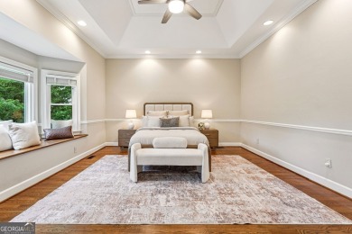 Tucked in Atlanta Country Club's quiet interior, this refreshed on Atlanta Country Club in Georgia - for sale on GolfHomes.com, golf home, golf lot