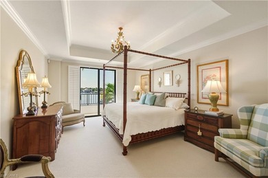 Wake-up to beachfront serenity & panoramic lake views from this on Miromar Lakes Golf Club in Florida - for sale on GolfHomes.com, golf home, golf lot