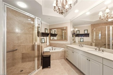 Wake-up to beachfront serenity & panoramic lake views from this on Miromar Lakes Golf Club in Florida - for sale on GolfHomes.com, golf home, golf lot