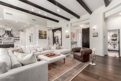 Perched in the prestigious gated community of Troon Ridge on Troon Country Club in Arizona - for sale on GolfHomes.com, golf home, golf lot