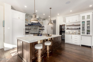 Perched in the prestigious gated community of Troon Ridge on Troon Country Club in Arizona - for sale on GolfHomes.com, golf home, golf lot